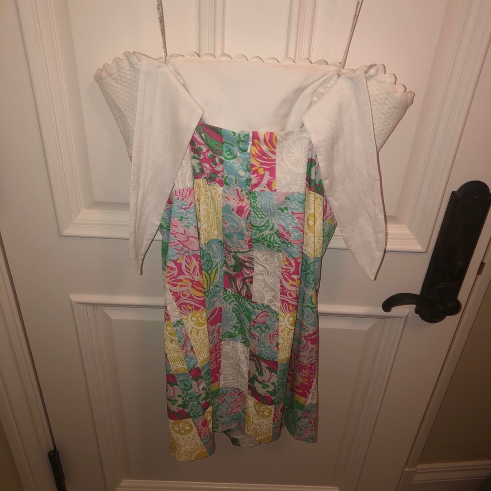 Lilly pulitzer strapless dress size 6 - Picture 8 of 8